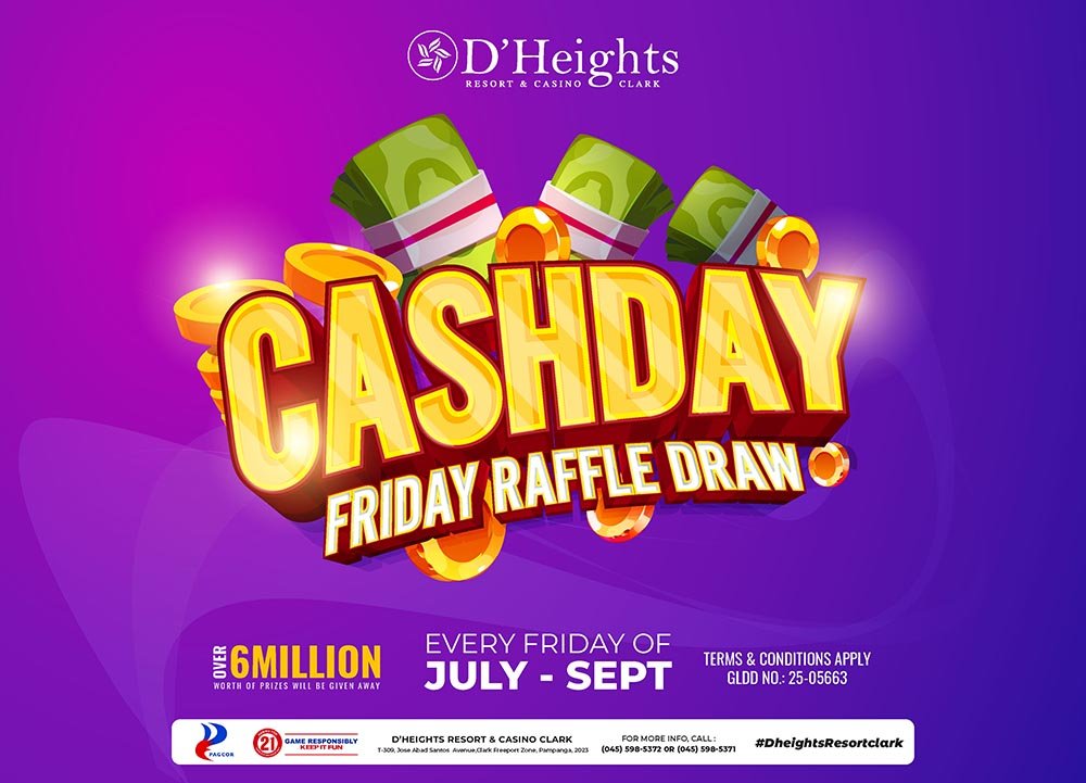 Cashday Friday Raffle Draw